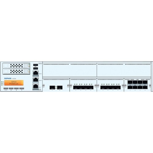 Sophos SG 550 Network Security/Firewall Appliance - 8 Port - 10/100/1000Base-T - Gigabit Ethernet - 8 x RJ-45 - 4 Total Ex