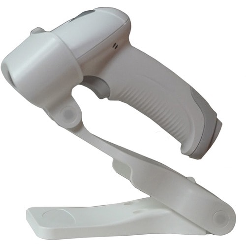 Star Micronics Wireless Bluetooth 1D/2D Barcode Scanner - White - Wireless Connectivity - 1D, 2D - Imager - Bluetooth - Wh