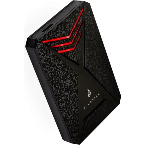 SUREFIRE 512 GB Solid State Drive - External - Black - Desktop PC, Gaming Console, Notebook Device Supported - USB 3.2 (Ge