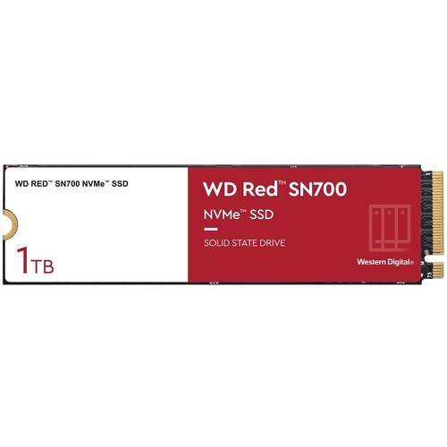 WD Red S700 WDS100T1R0C 1 TB Solid State Drive - M.2 2280 Internal - PCI Express NVMe (PCI Express NVMe 3.0 x4) - Storage 