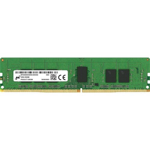Crucial 16GB DDR4 SDRAM Memory Module - 16 GB - DDR4-3200/PC4-25600 DDR4 SDRAM - 3200 MHz Single-rank Memory - CL22 - Regi