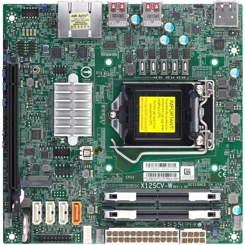 特別価格Supermicro X12SCA-F Motherboard - Intel W480 Chipset