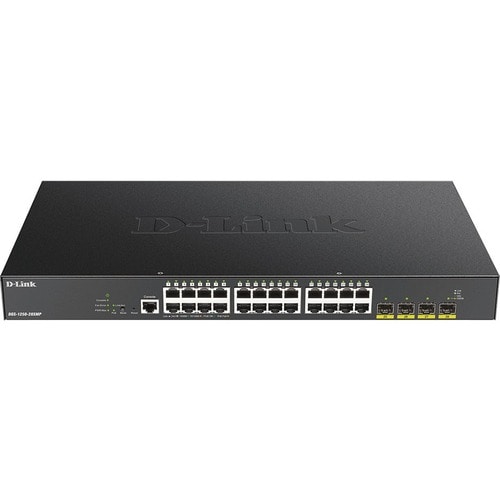 28-PORT SMART MGD POE+GB SWITCH 4X 10G