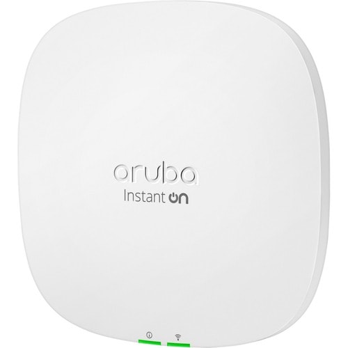 Aruba Instant On AP25 Dual Band IEEE 802.11ax 5.30 Gbit/s Wireless Access Point - Indoor - 2.40 GHz, 5 GHz - MIMO Technolo