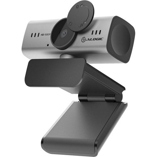Alogic A09 Webcam - 2 Megapixel - 30 fps - Silver, Black - USB Type A - 1 Pack(s) - 1920 x 1080 Video - CMOS Sensor - Auto