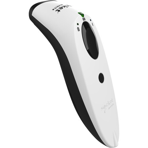 Socket Mobile SocketScan S720 Handheld Barcode Scanner - Wireless Connectivity - White - 1D, 2D - LED - Linear - Bluetooth