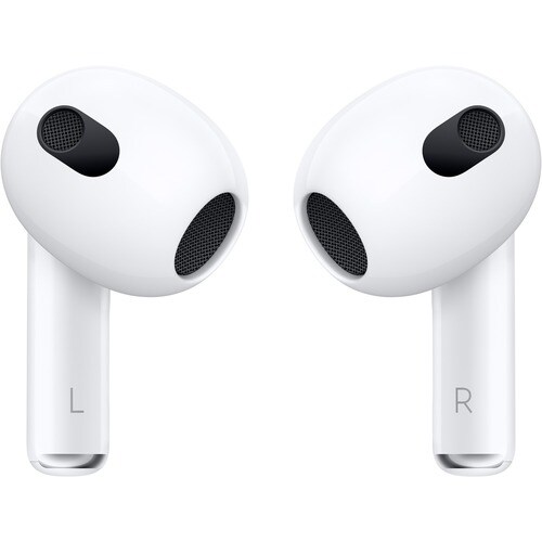 Apple AirPods (3rd Generation) Earset - Stereo - Wireless - Bluetooth - Earbud - Binaural - In-ear - White