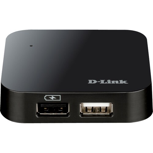 D-Link DUB-H4 USB Hub - USB - External - 4 Total USB Port(s) - 4 USB 2.0 Port(s) - Mac